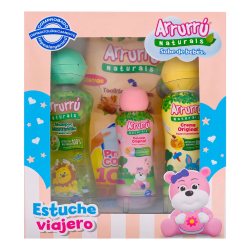 Estuche Arrurru Viajero Rosa
