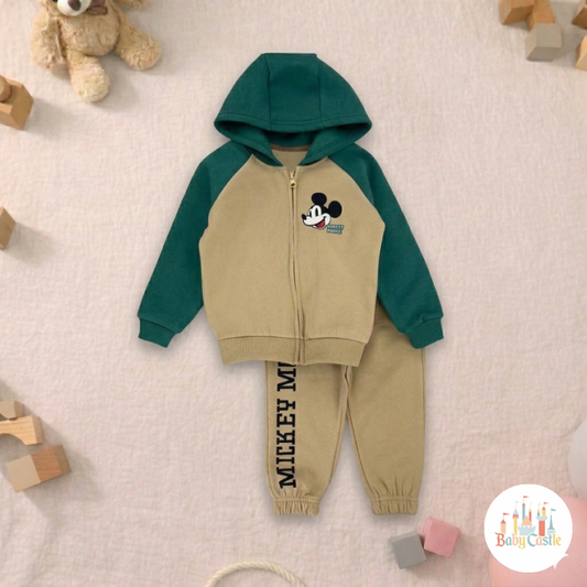 Conjunto Mickey Bicolor con Cremallera