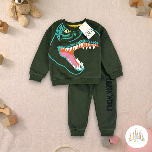 Conjunto Dino Verde Jurassic