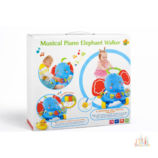Caminador Musical Interactivo Elefante con Luces y Sonidos