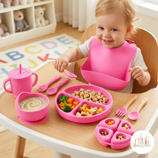 Set de Alimentación de Silicona Premium (8 piezas)