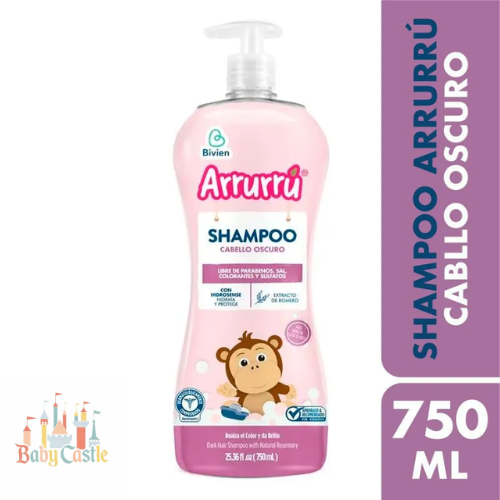 Shampoo Arrurru Cabello Oscuro 750ml