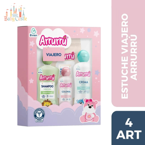 Estuche Arrurru Viajero Rosa