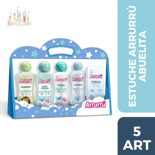 Estuche Arrurru Abuelita Azul