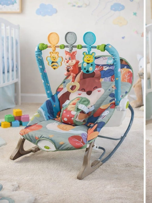 Mecedora para Bebé con Diseño de Zorro