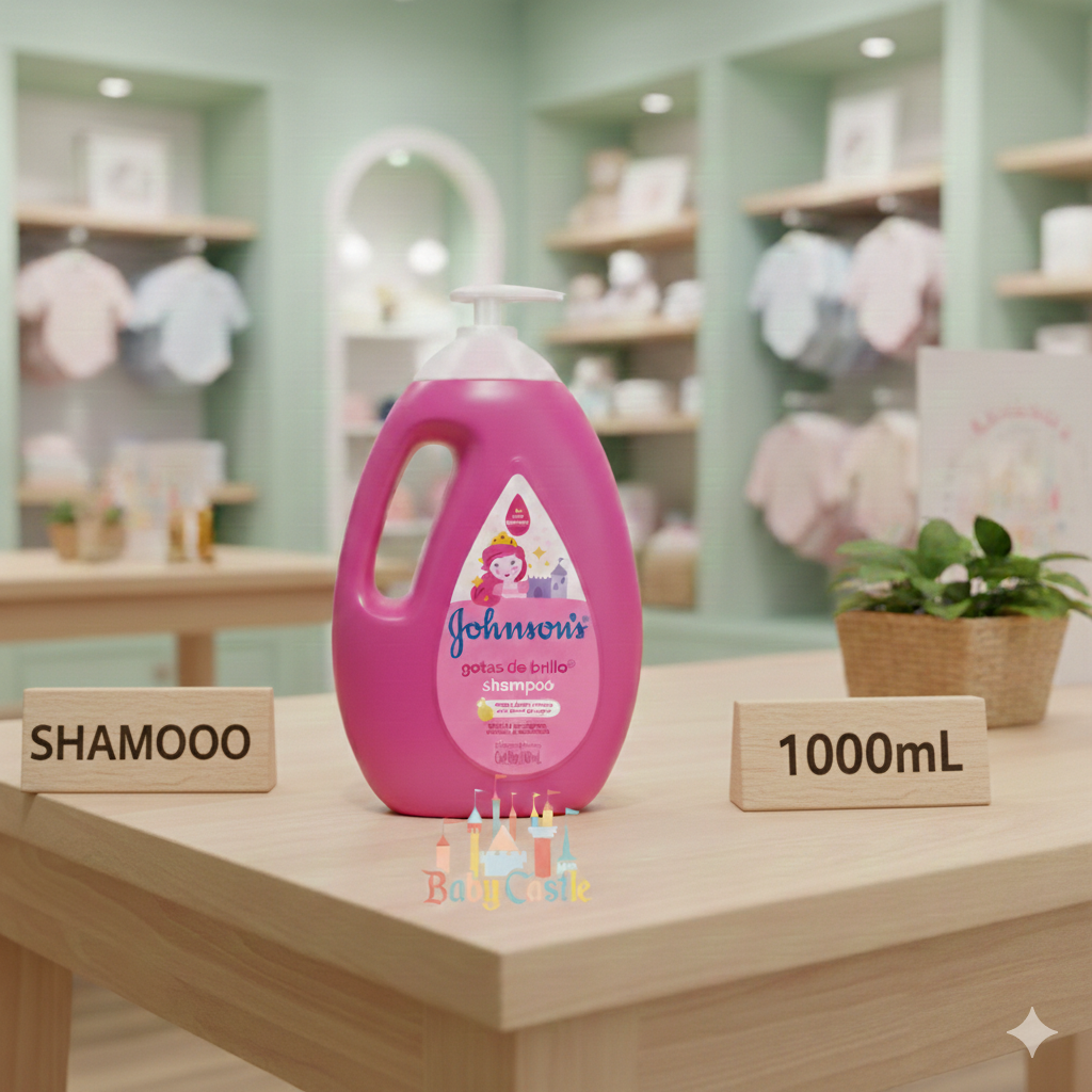Shampoo Johnson's Gotas de Brillo ✨ 1000ml